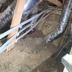 Attic run piping