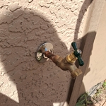 New hose bibb location