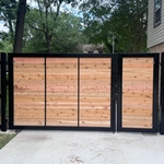 Iron & cedar wood