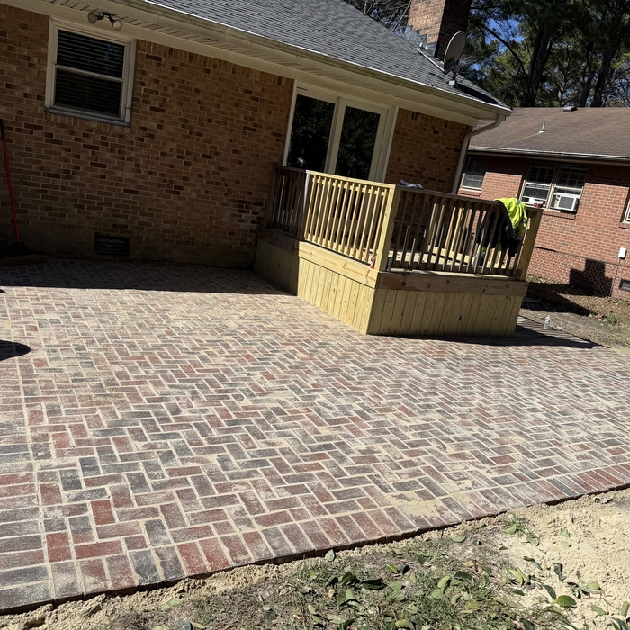 Paver Patio and Deck
