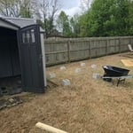 Storage Shed Build & Move