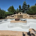 Swimming pool remodel