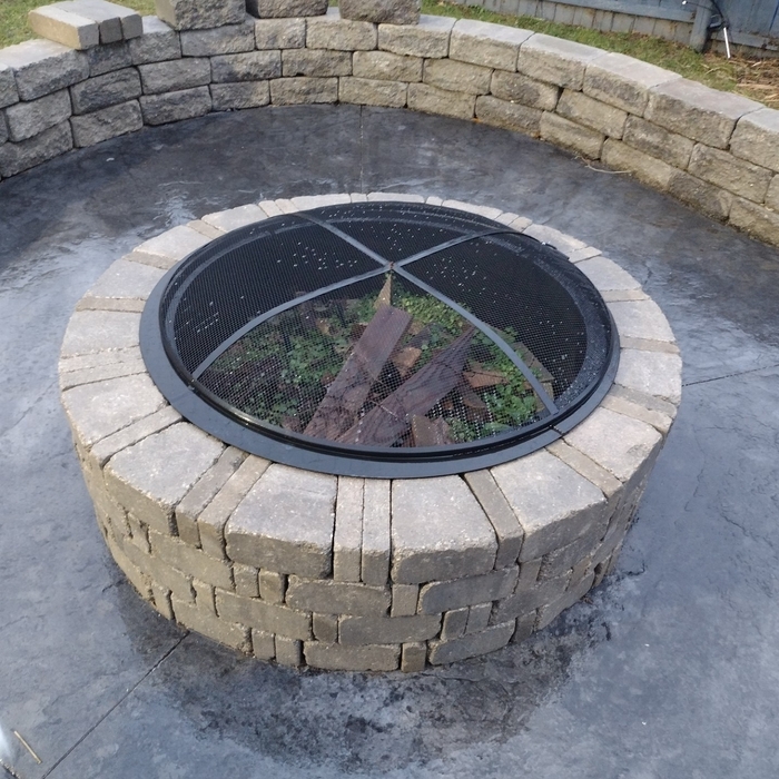 Stamped concrete