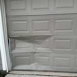 Replaced 4 garage panels