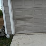 Replaced 4 garage panels