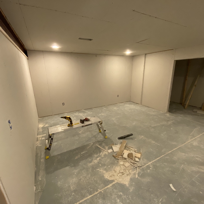 Finished basement