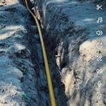 Gas line replacement