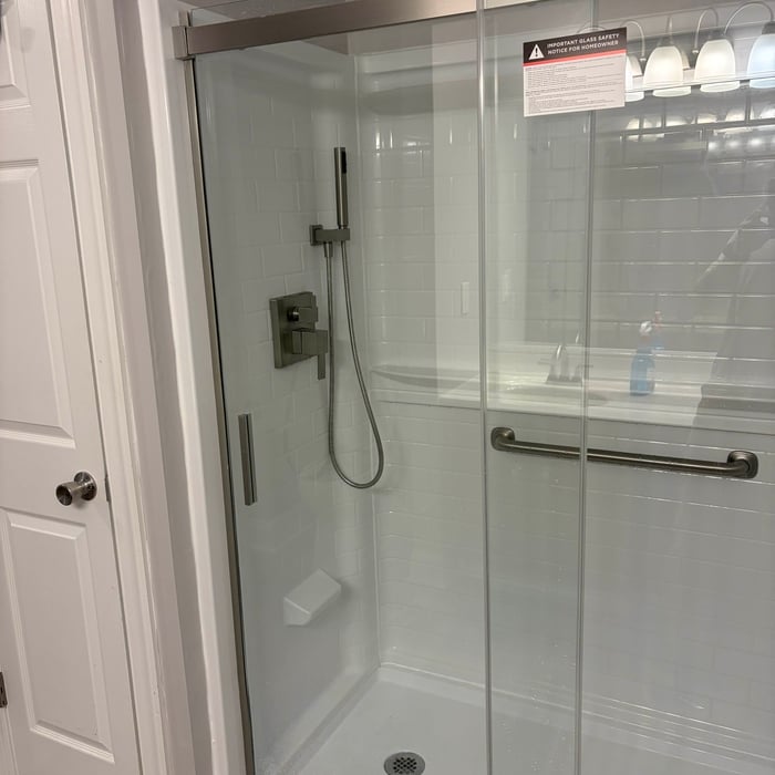Walk in shower