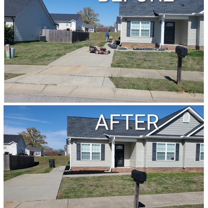 Mulch installation