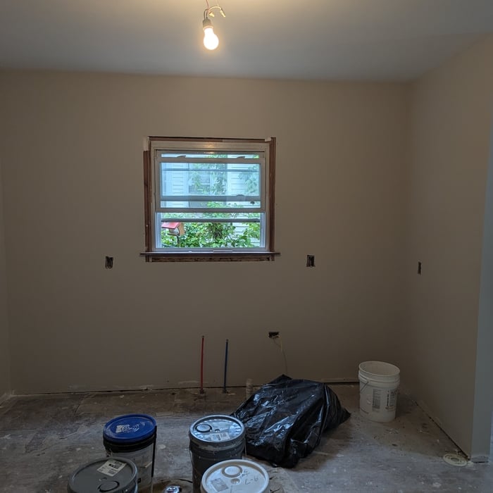 Kitchen East wall