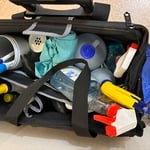 Deep-cleaning Bathroom