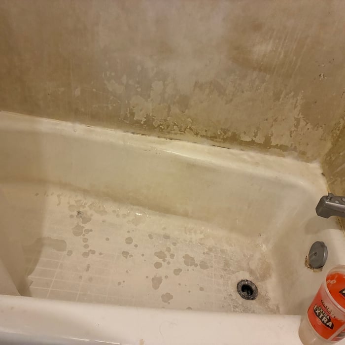 Deep-cleaning Bathroom