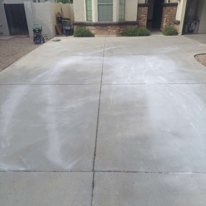 Oil stain removal
