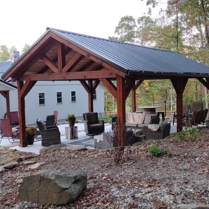 Timber Frame Pavilion
