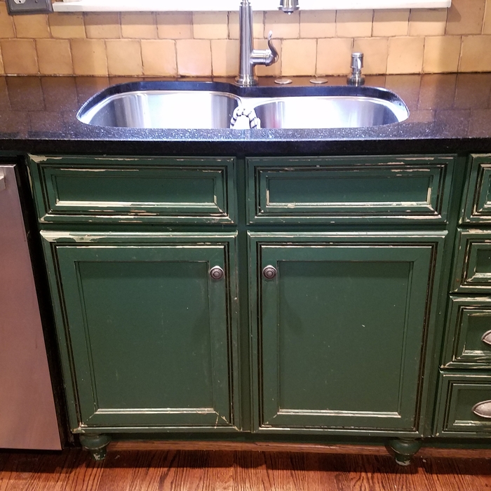 Granite kitchen counter top