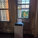 Portable AC installation