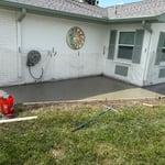 Concrete Sidewalk & Stain