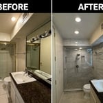 Bathroom remodel
