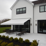 White Patio Awning