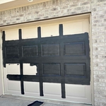 Garage door painting