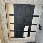 Garage door painting