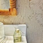 Textured Vinyl Bathroom