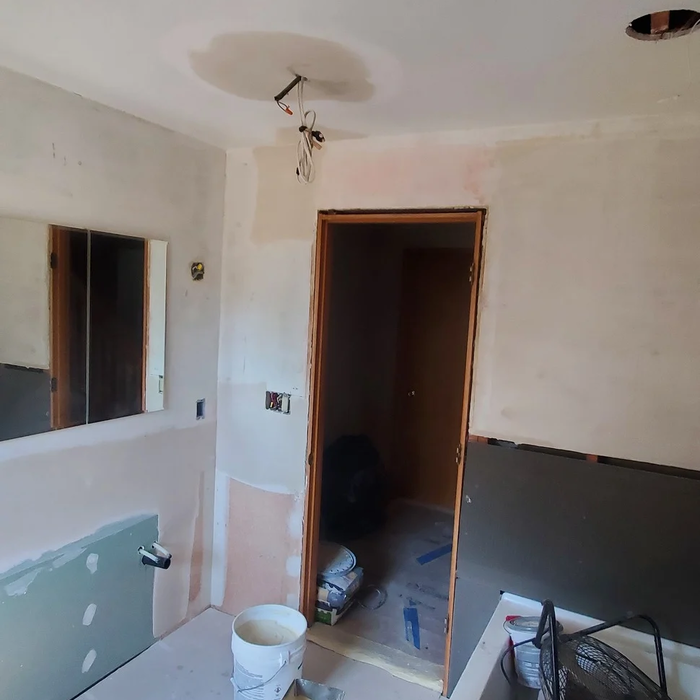 Bathroom make smooth