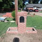 Brick Mailbox