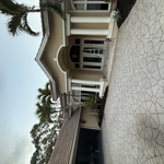 Gutters and door painted
