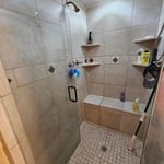 Walk in shower