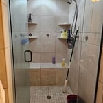 Walk in shower