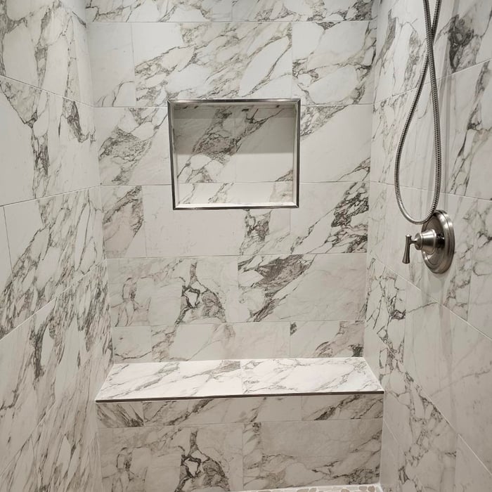 Walk in shower