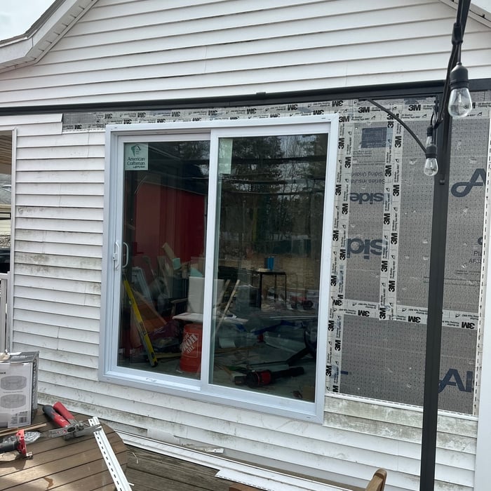 During siding