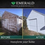Exterior Garage Painting