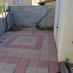 back yard clean up