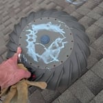 Hail Damage Turbine