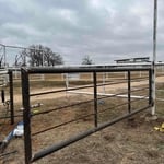 Pipe fence
