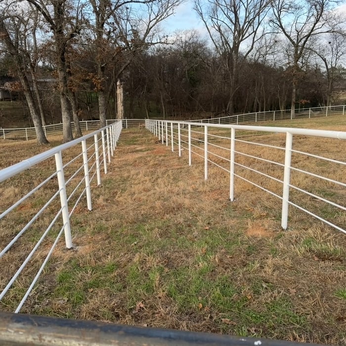 Pipe fence
