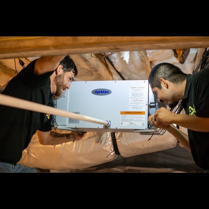 Dehumidifier Install