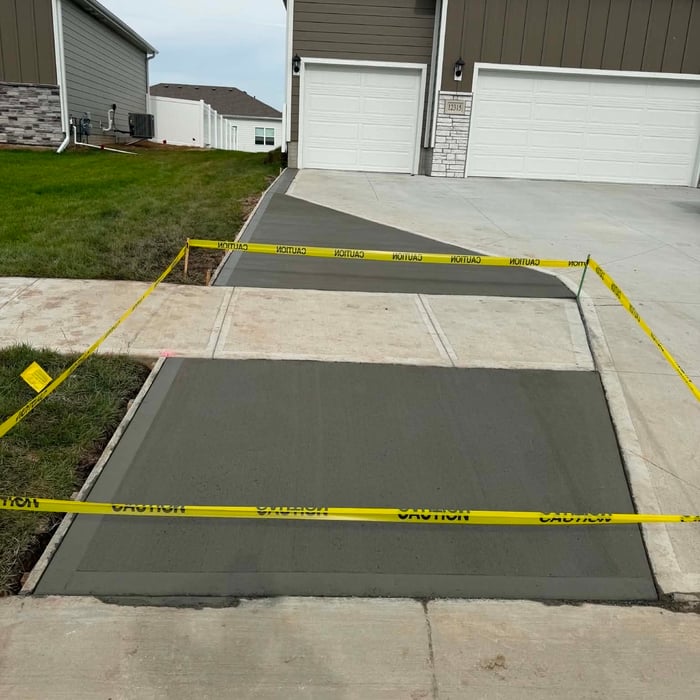 Driveway addition
