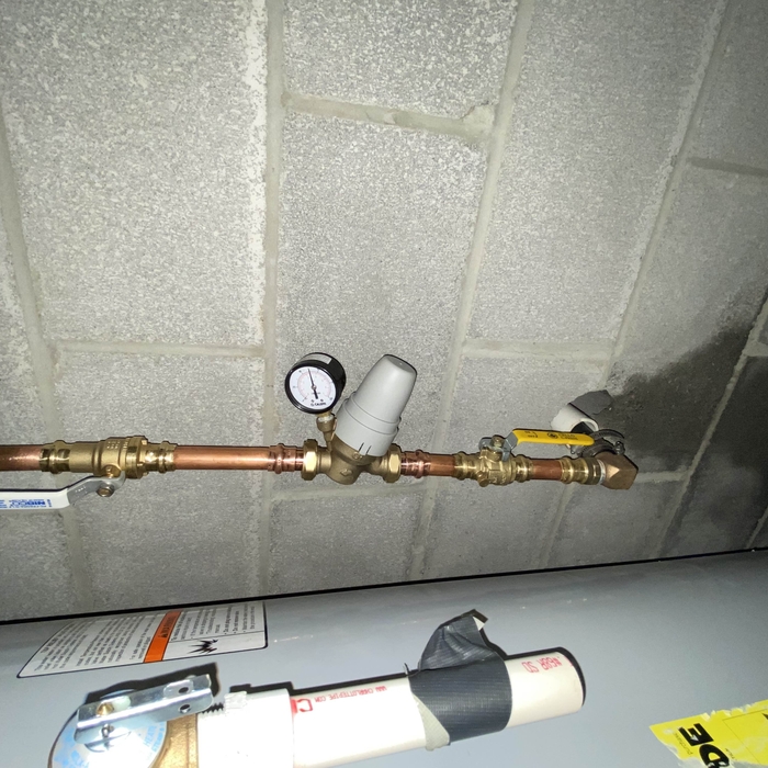 Water line replacement