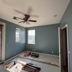Room painted