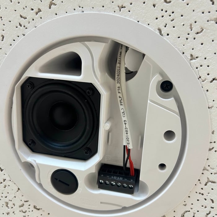 Ceiling speaker project