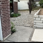 Front yard landscaping