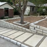 Front yard landscaping
