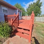 Deck repainting