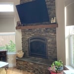 Fireplace remodel