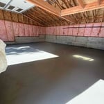 Garage concrete slab