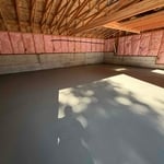 Garage concrete slab