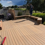 Railing and deck work